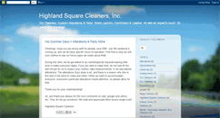 Desktop Screenshot of highlandsquarecleaners.com
